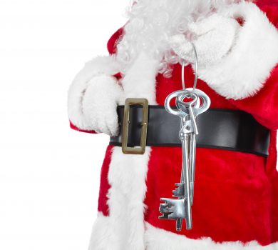 Our Locksmiths are on call over Christmas