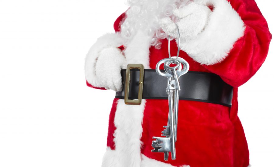 Our Locksmiths are on call over Christmas